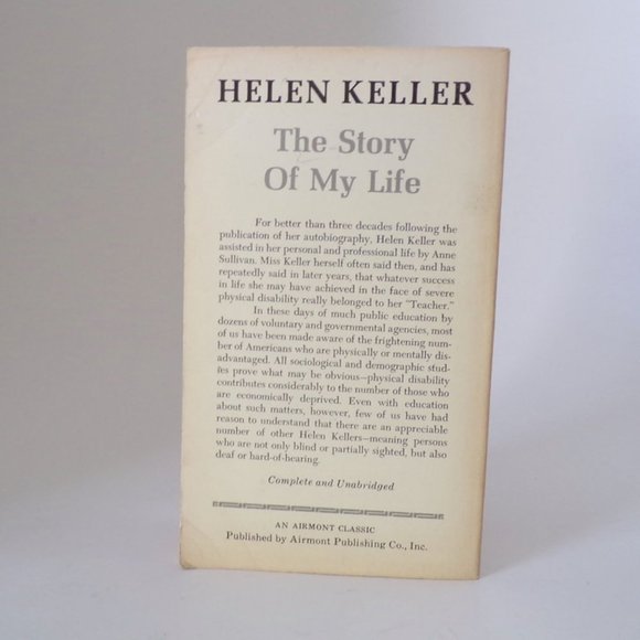 Helen Keller The Story of my Life 1966  2959 - Picture 2 of 4